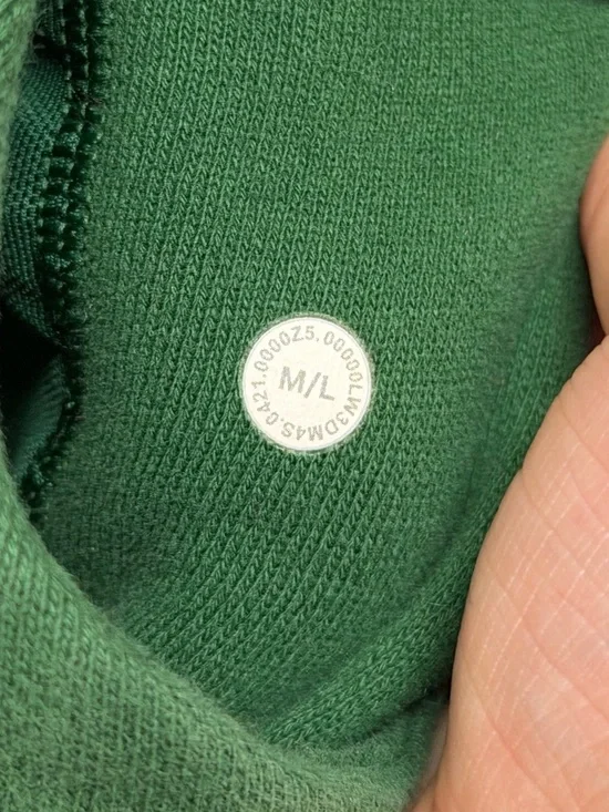 Lululemon Scuba Oversized Half-Zip Hoodie - Everglade Green - Picture 3 of 5